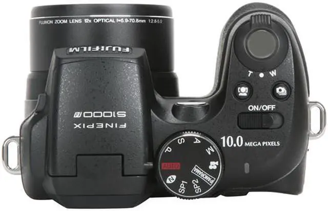 Alt view image 10 of 12 - FUJIFILM FinePix S1000fd Black 10.0 MP 12X Optical Zoom Digital Camera