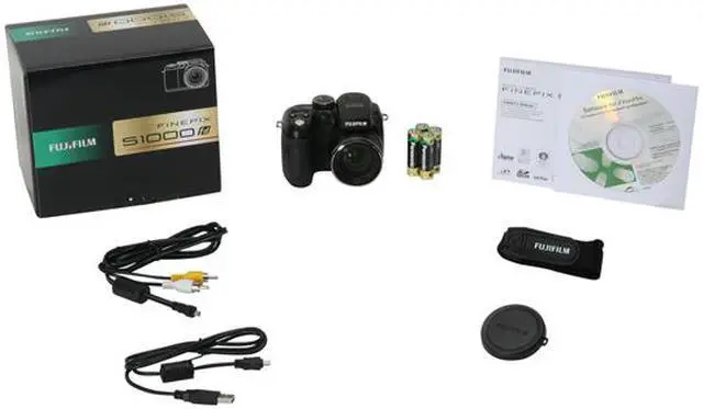 Alt view image 12 of 12 - FUJIFILM FinePix S1000fd Black 10.0 MP 12X Optical Zoom Digital Camera