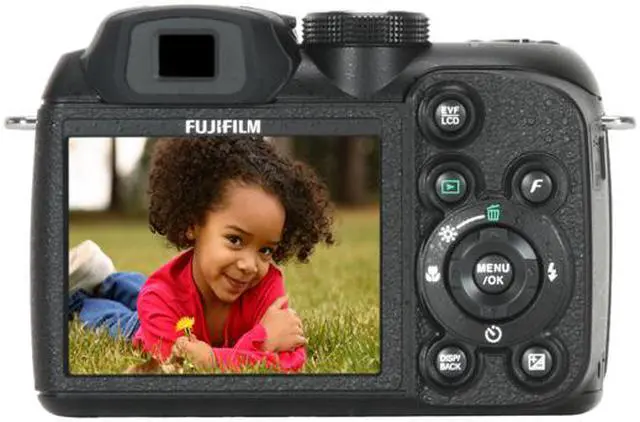 Alt view image 4 of 12 - FUJIFILM FinePix S1000fd Black 10.0 MP 12X Optical Zoom Digital Camera
