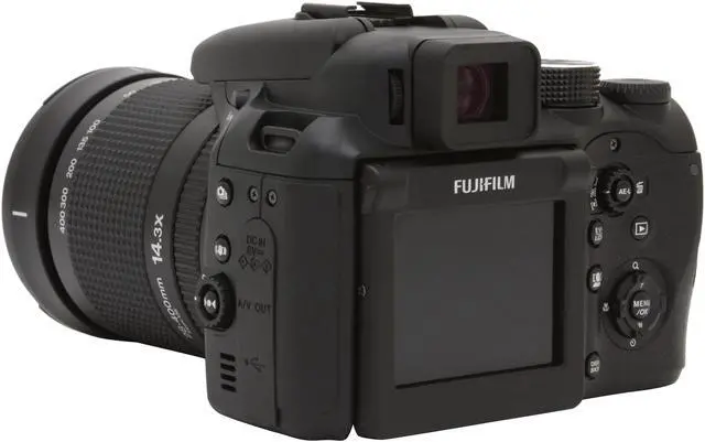 Alt view image 3 of 12 - FUJIFILM FinePix S100fs Black 11.1 MP 2.5" 230K LCD 14.3X Optical Zoom 28mm Wide Angle Digital Camera