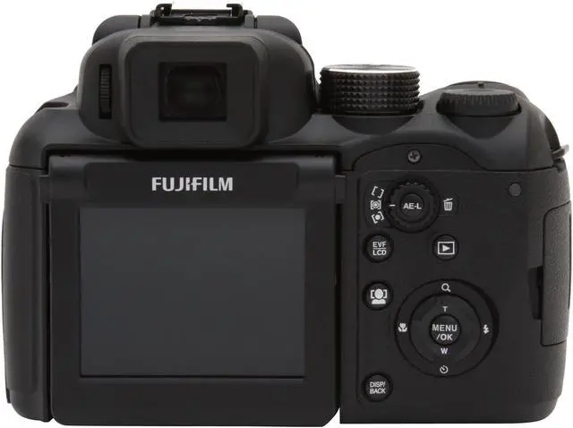 Alt view image 4 of 12 - FUJIFILM FinePix S100fs Black 11.1 MP 2.5" 230K LCD 14.3X Optical Zoom 28mm Wide Angle Digital Camera