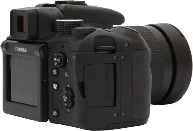 Alt view image 5 of 12 - FUJIFILM FinePix S100fs Black 11.1 MP 2.5" 230K LCD 14.3X Optical Zoom 28mm Wide Angle Digital Camera