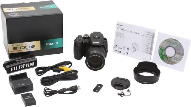 Alt view image 12 of 12 - FUJIFILM FinePix S100fs Black 11.1 MP 2.5" 230K LCD 14.3X Optical Zoom 28mm Wide Angle Digital Camera