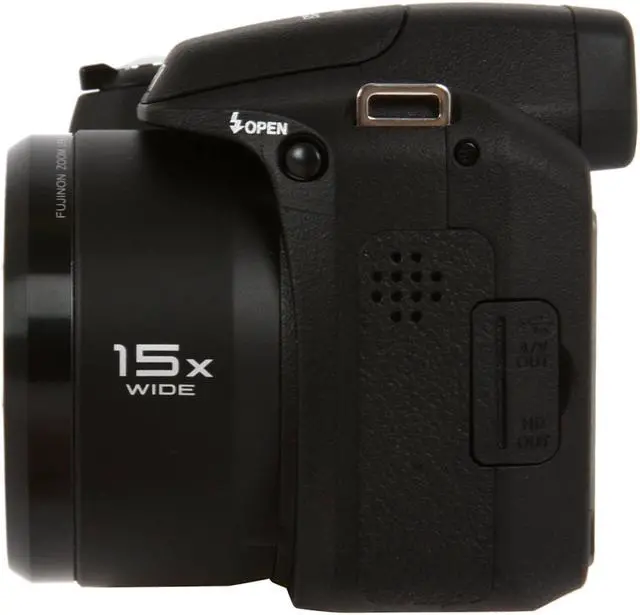 Alt view image 2 of 15 - FUJIFILM FinePix S2000HD Black 10 MP 15X Optical Zoom 27.6mm Wide Angle Digital Camera
