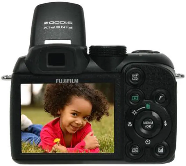 Alt view image 5 of 13 - FUJIFILM FinePix S1000fd Black 10.0 MP 12X Optical Zoom Digital Camera