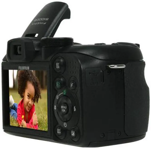 Alt view image 6 of 13 - FUJIFILM FinePix S1000fd Black 10.0 MP 12X Optical Zoom Digital Camera