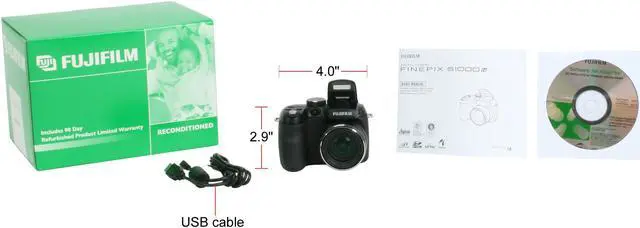Alt view image 13 of 13 - FUJIFILM FinePix S1000fd Black 10.0 MP 12X Optical Zoom Digital Camera