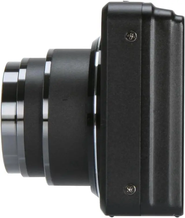 Alt view image 2 of 11 - FUJIFILM FINEPIX J250 Black 10.0 MP 5X Optical Zoom 28mm Wide Angle Digital Camera