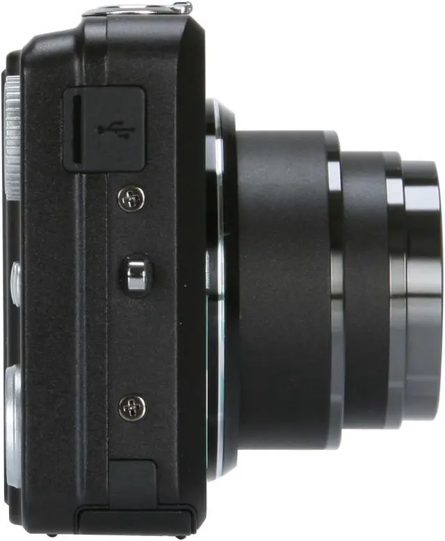 Alt view image 6 of 11 - FUJIFILM FINEPIX J250 Black 10.0 MP 5X Optical Zoom 28mm Wide Angle Digital Camera