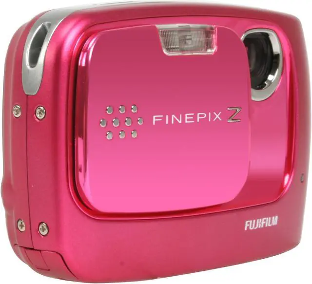 Alt view image 7 of 12 - FUJIFILM FinePix Z30 Pink 10.0 MP 3X Optical Zoom Digital Camera
