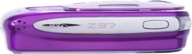 Alt view image 9 of 11 - FUJIFILM FINEPIX Z37 Purple 10.0 MP 3X Optical Zoom Digital Camera