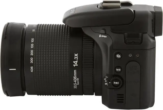 Alt view image 2 of 13 - FUJIFILM FINEPIX S200 EXR Black 12.0 MP 14.3X Optical Zoom Digital Camera