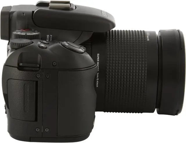 Alt view image 6 of 13 - FUJIFILM FINEPIX S200 EXR Black 12.0 MP 14.3X Optical Zoom Digital Camera