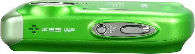 Alt view image 6 of 8 - FUJIFILM FinePix Z33WP Green 10.0 MP 3X Optical Zoom Waterproof Digital Camera