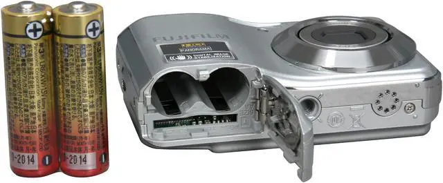Alt view image 7 of 8 - FUJIFILM FINEPIX AV100 Silver 12 MP 3X Optical Zoom Digital Camera
