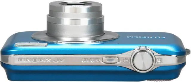 Alt view image 5 of 7 - FUJIFILM FINEPIX JV100 Blue 12 MP 3X Optical Zoom Digital Camera