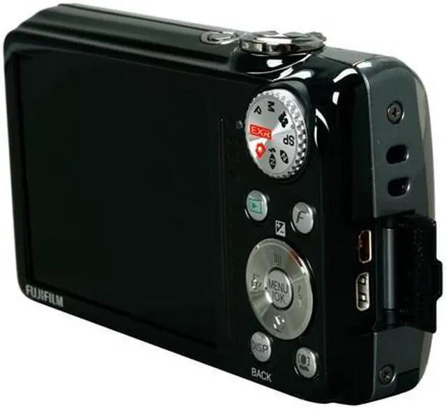 Alt view image 7 of 9 - FUJIFILM FINEPIX F80EXR Black 12.0 MP 10X Optical Zoom 27mm Wide Angle Digital Camera