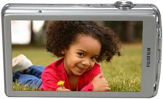 Alt view image 4 of 8 - FUJIFILM FINEPIX Z700EXR Silver 12.0 MP 5X Optical Zoom Digital Camera