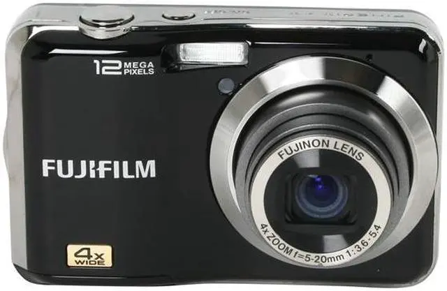 FUJIFILM FINEPIX AX245 Black 12 MP Digital Camera - Newegg.com