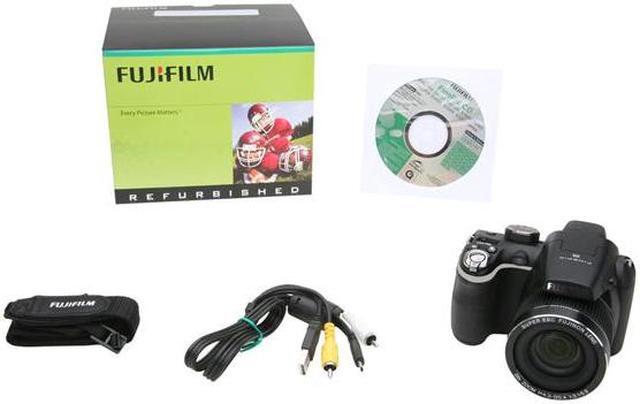Alt view image 7 of 7 - FUJIFILM FinePix S3400 Black 14 MP 28X Optical Zoom 24mm Wide Angle Digital Camera
