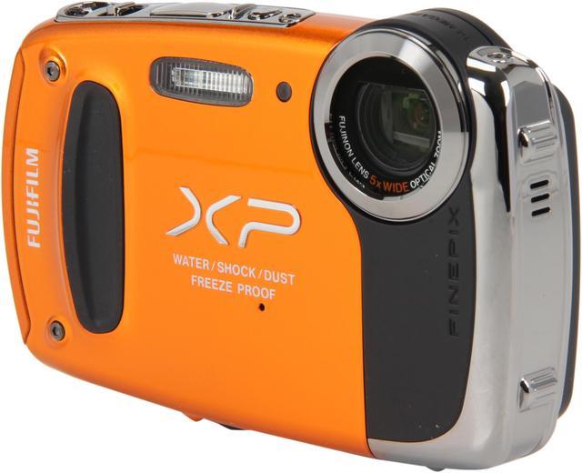 Open Box: FUJIFILM FinePix XP50 16233582 Orange 14.4 MP 2.7