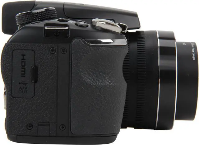 Alt view image 3 of 9 - FUJIFILM S4200 Black 14.0 MP 24X Optical Zoom Wide Angle Digital Camera