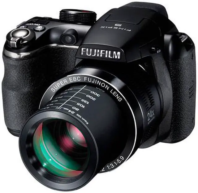 Main image of FUJIFILM FinePix S4200 Black 14.0 MP 24X Optical Zoom Wide Angle Digital Camera