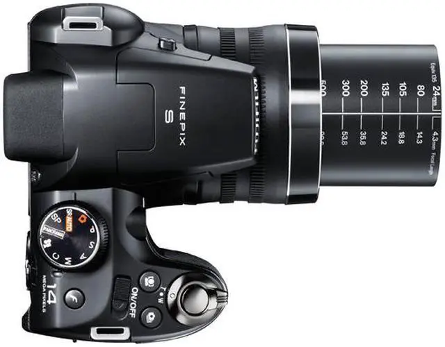 Alt view image 4 of 4 - FUJIFILM FinePix S4200 Black 14.0 MP 24X Optical Zoom Wide Angle Digital Camera