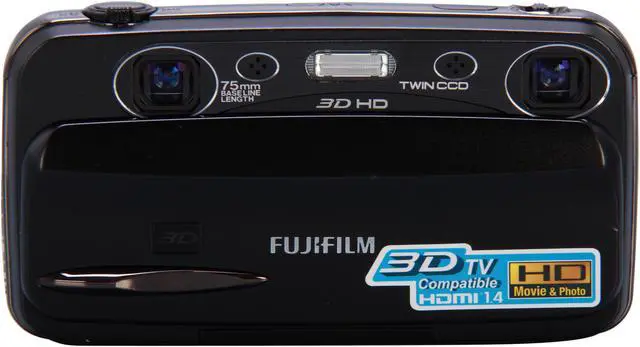 Alt view image 2 of 8 - FUJIFILM FinePix 2D/3D 10MP Digital Camera - W3
