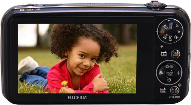 Alt view image 4 of 8 - FUJIFILM FinePix 2D/3D 10MP Digital Camera - W3