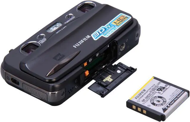 Alt view image 7 of 8 - FUJIFILM FinePix 2D/3D 10MP Digital Camera - W3