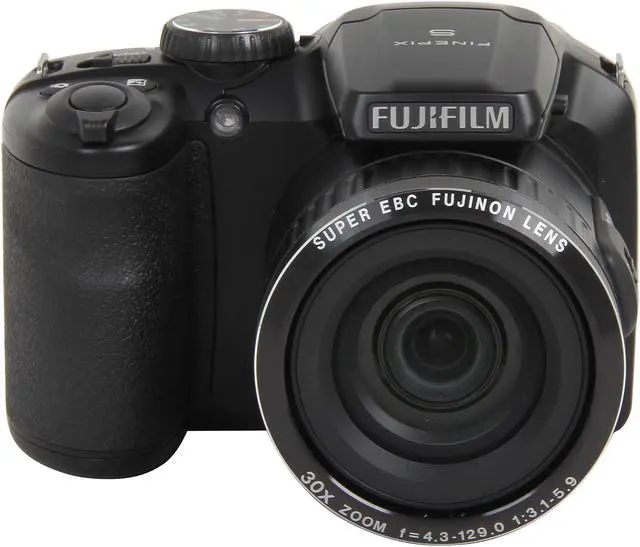 Alt view image 2 of 9 - Fujifilm FinePix S6800 16.2 Megapixel Compact Camera - Black