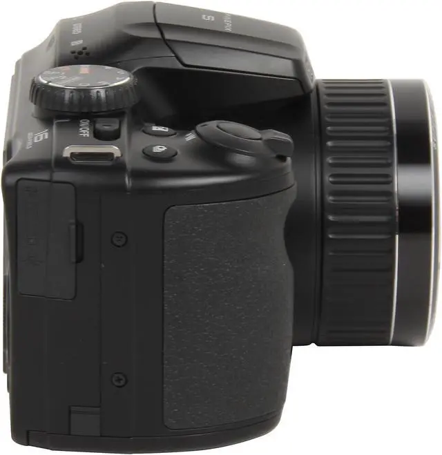 Alt view image 3 of 9 - Fujifilm FinePix S6800 16.2 Megapixel Compact Camera - Black