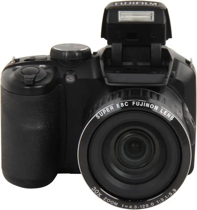 Alt view image 6 of 9 - Fujifilm FinePix S6800 16.2 Megapixel Compact Camera - Black
