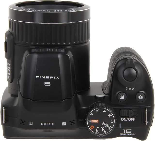 Alt view image 7 of 9 - Fujifilm FinePix S6800 16.2 Megapixel Compact Camera - Black