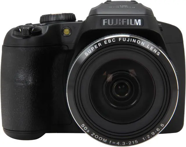 Alt view image 2 of 10 - FUJIFILM FinePix SL1000 Black 16.2 MP 50X Optical Zoom 24mm Wide Angle Digital Camera HDTV Output