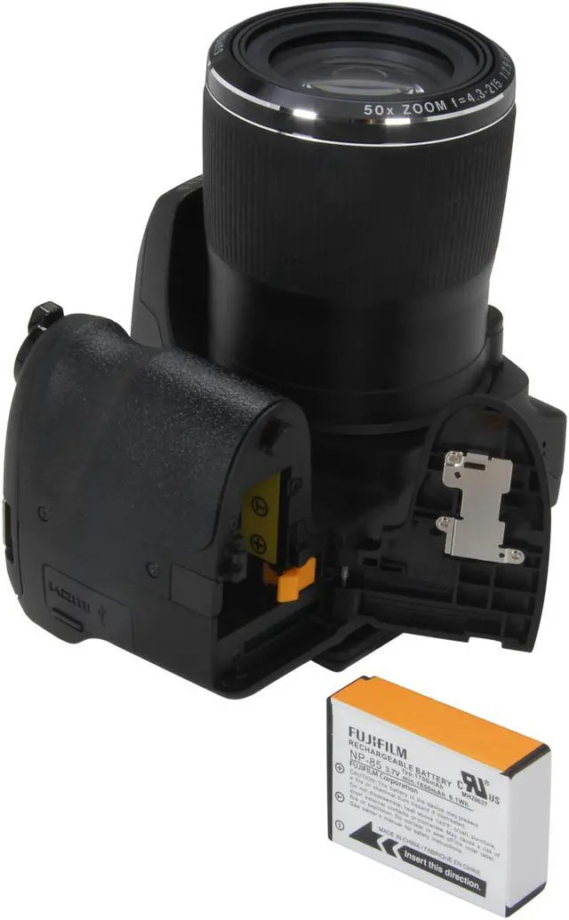 Alt view image 9 of 10 - FUJIFILM FinePix SL1000 Black 16.2 MP 50X Optical Zoom 24mm Wide Angle Digital Camera HDTV Output