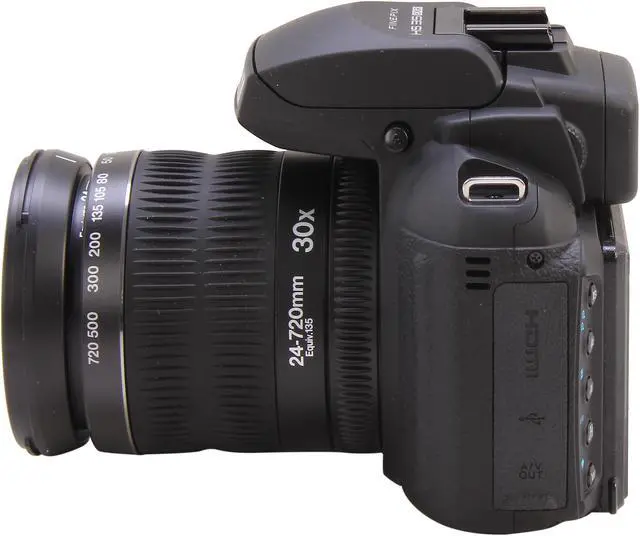 Alt view image 5 of 9 - FUJIFILM FinePix HS35EXR Black 16 MP 30X Optical Zoom 24mm Wide Angle Digital Camera