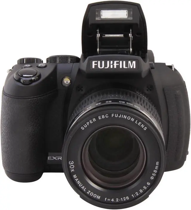 Alt view image 6 of 9 - FUJIFILM FinePix HS35EXR Black 16 MP 30X Optical Zoom 24mm Wide Angle Digital Camera