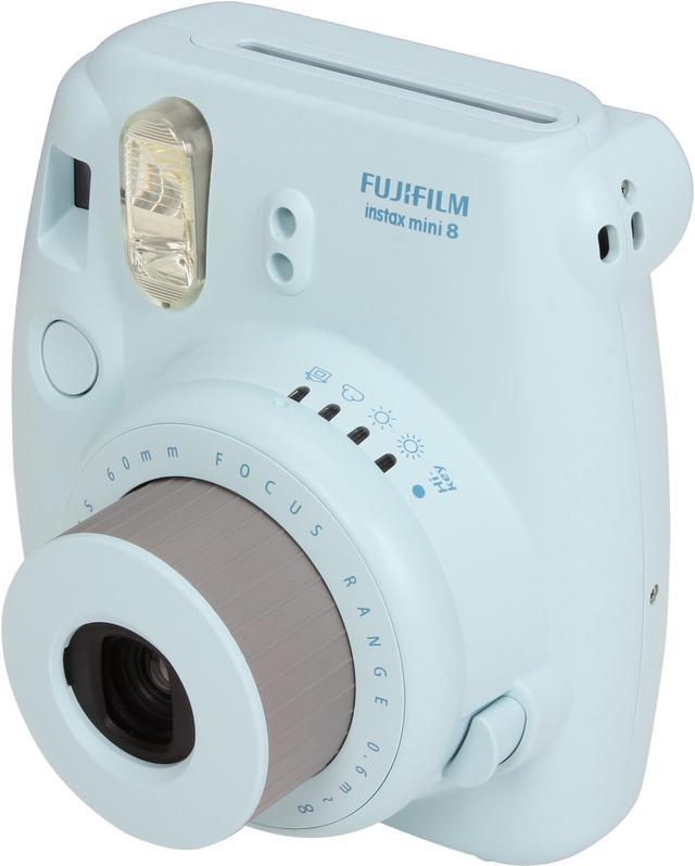 FUJIFILM instax mini 8 Instant Film Camera (Blue) 16273439 B&H