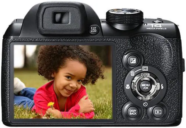 Alt view image 3 of 3 - FUJIFILM FinePix S4250 Black 14 MP 24X Optical Zoom 24mm Wide Angle Digital Camera