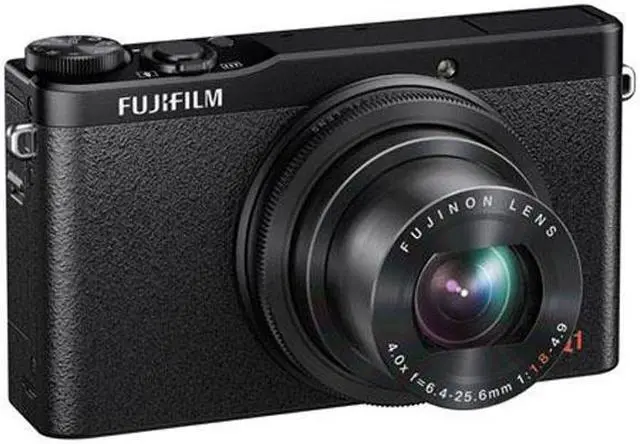 Alt view image 5 of 9 - FUJIFILM XQ1 Black 12 MP 4X Optical Zoom 25mm Wide Angle Digital Camera HDTV Output