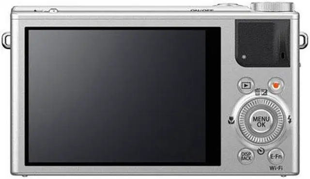 Alt view image 5 of 11 - FUJIFILM XQ1 Silver 12 MP 4X Optical Zoom 25mm Wide Angle Digital Camera HDTV Output