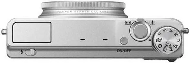 Alt view image 6 of 11 - FUJIFILM XQ1 Silver 12 MP 4X Optical Zoom 25mm Wide Angle Digital Camera HDTV Output