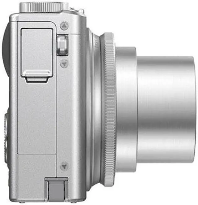 Alt view image 7 of 11 - FUJIFILM XQ1 Silver 12 MP 4X Optical Zoom 25mm Wide Angle Digital Camera HDTV Output