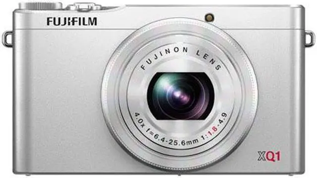 Alt view image 9 of 11 - FUJIFILM XQ1 Silver 12 MP 4X Optical Zoom 25mm Wide Angle Digital Camera HDTV Output