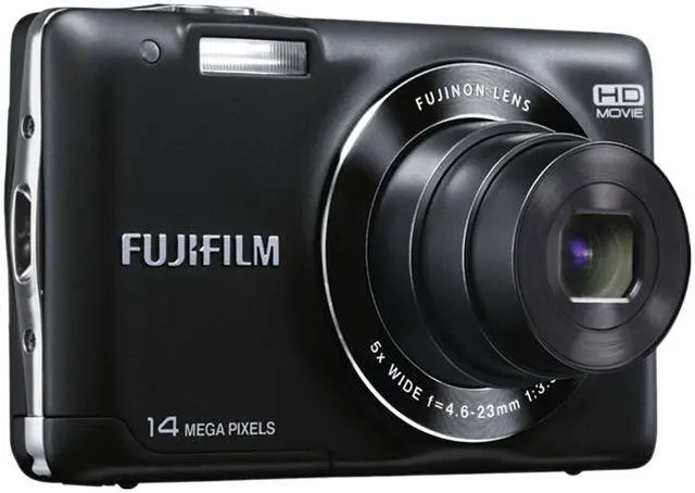FUJIFILM FINEPIX 5xズーム ブラック Refurbished: FUJIFILM FinePix JX520 Black 14 MP 26mm Wide Angle