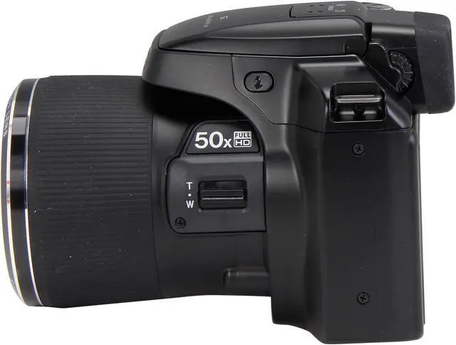 Alt view image 3 of 9 - FUJIFILM FINEPIX S9200 Black 16.2 MP 50X Optical Zoom 24mm Wide Angle Digital Camera HDTV Output