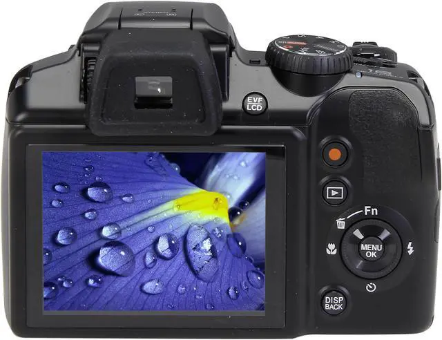 Alt view image 4 of 9 - FUJIFILM FINEPIX S9200 Black 16.2 MP 50X Optical Zoom 24mm Wide Angle Digital Camera HDTV Output