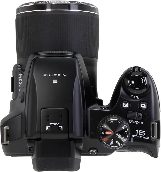Alt view image 7 of 9 - FUJIFILM FINEPIX S9200 Black 16.2 MP 50X Optical Zoom 24mm Wide Angle Digital Camera HDTV Output